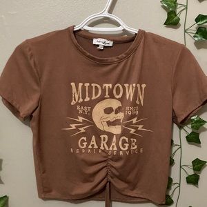 Midtown Garage Cropped Top | fits 9-10 years |